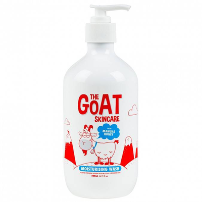 The goat skincare moisturising  body wash with manuka honey for dry, sensitive skin 500ml