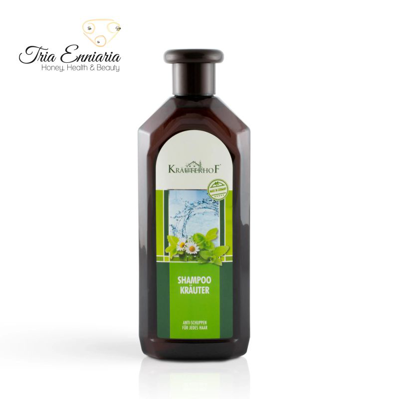 Shampoo "7 herbs" (anti-dandruff) 500 ml, krauterhof, , medium image number null