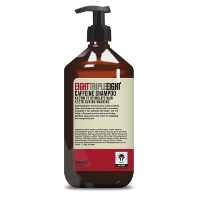 Eighttripleeight caffeine shampoo 1l