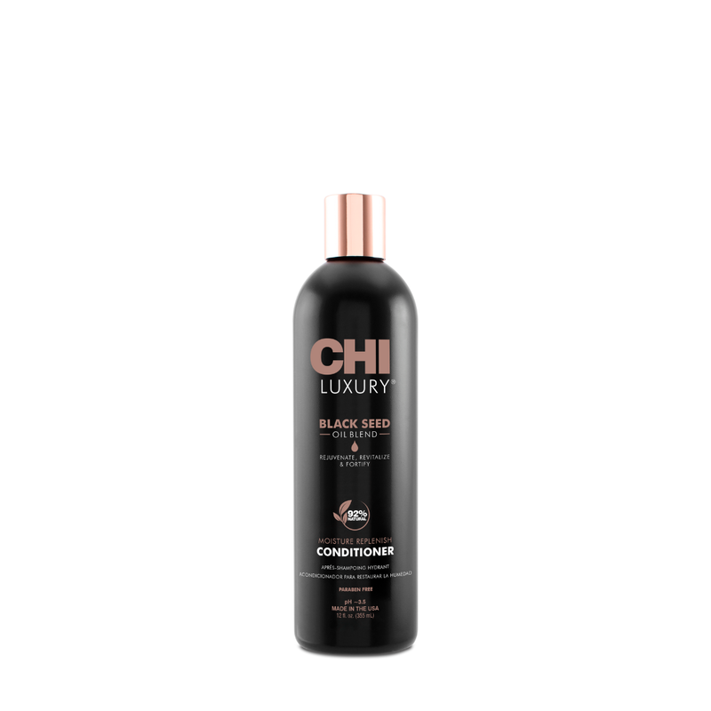 Chi luxury black seed oil moisture replenish conditioner 355 ml, , medium image number null