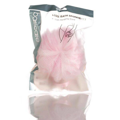 Basicare bath sponge 2263- pink