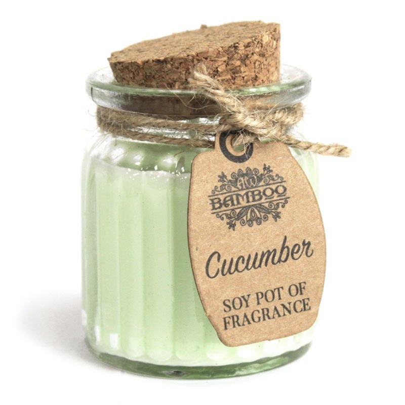 Fragrance candle - cucumber soy pot, , medium image number null