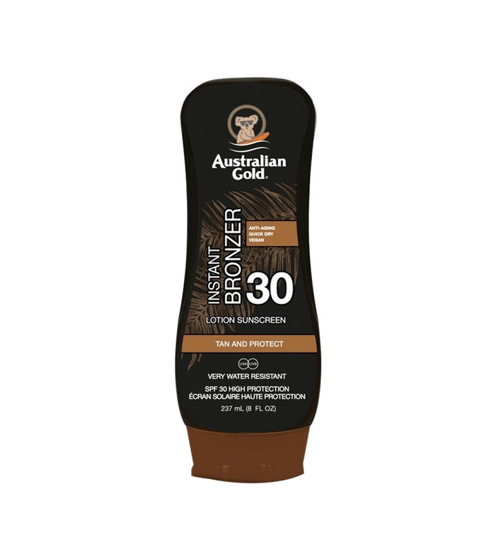 Australian gold instant bronzer SPF30 lotion x 237ml, , medium image number null