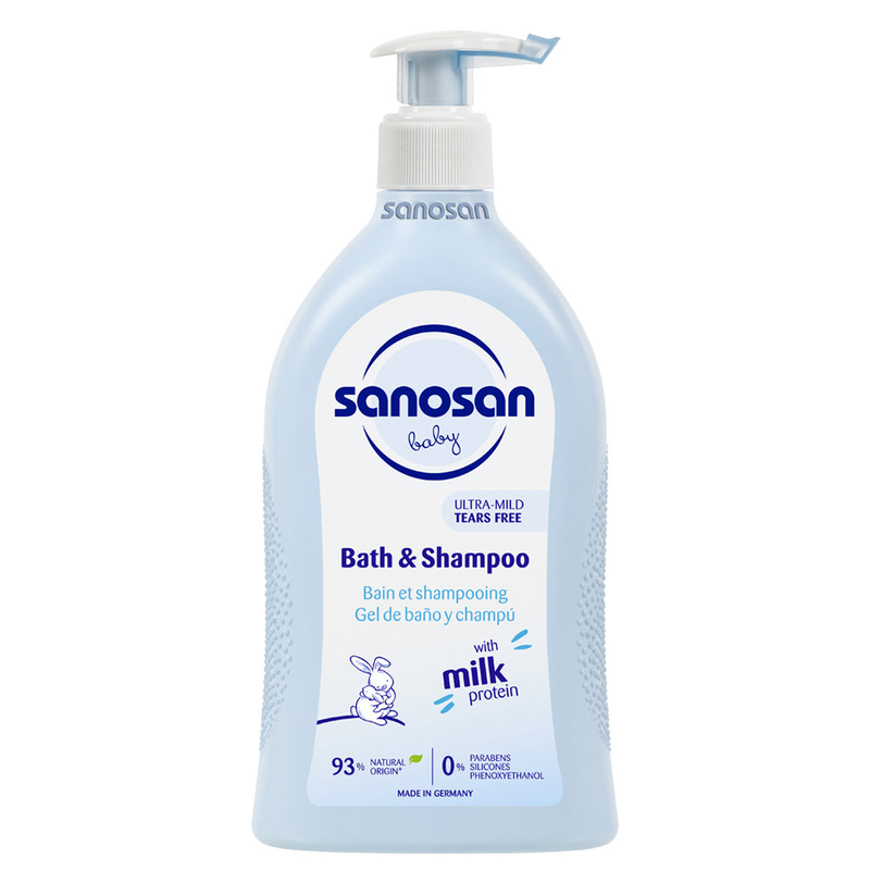 Sanosan baby bath & shampoo, , medium image number null