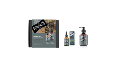 Proraso duo pack cypress and vetyver oil and shampoo