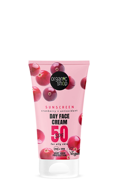 Sunscreen day face cream 50SPF oily skin 50ml