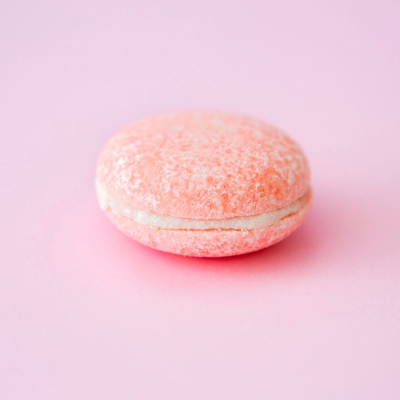 Bath macaron grapefruit