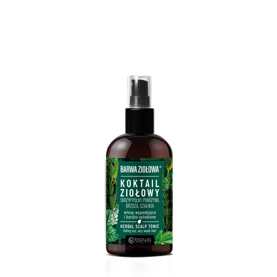Herbal strengthening cocktail scalp tonic