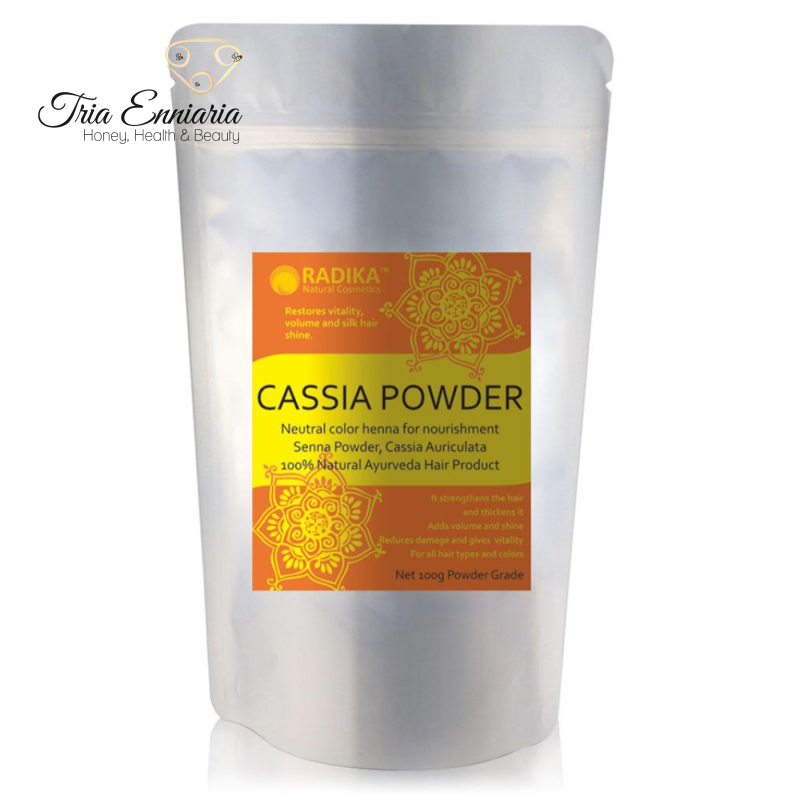 Cassia powder, neutral henna powder, 100gr, radika, , medium image number null