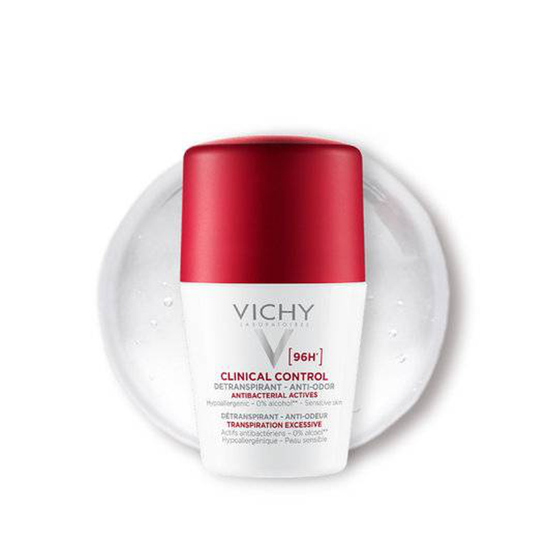 Vichy clinical control 96h deodorant roll on 50ml, , medium image number null