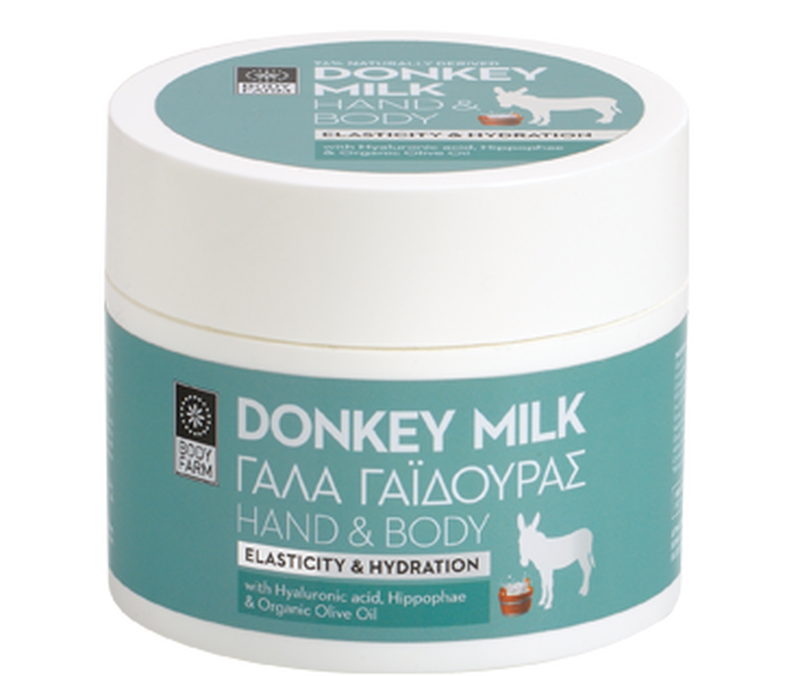 Bodyfarm donkey milk hand & body cream x 200ml, , medium image number null