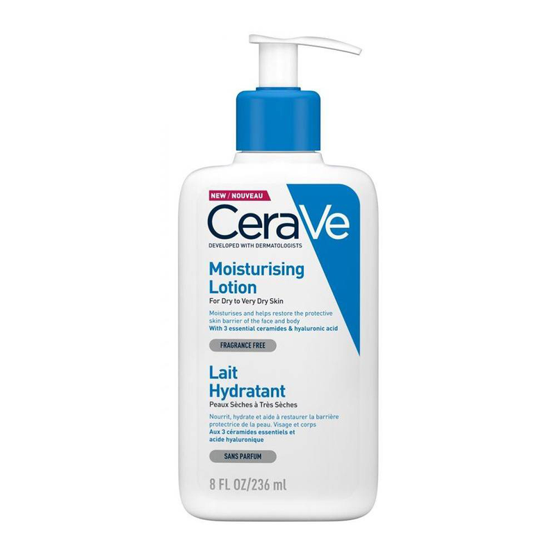 Cerave moisturising lotion for dry, very dry skin image number null