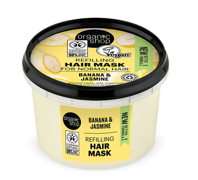 Hair mask banana & jasmine refilling