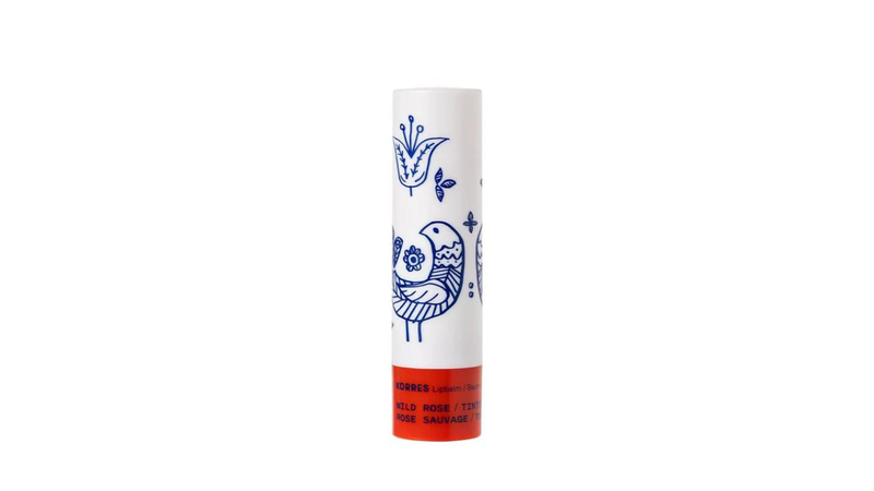 Korres lip balm wild rose tinded, , medium image number null