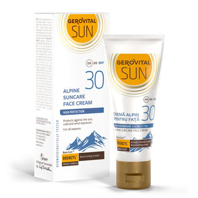 Alpine suncare face cream SPF30