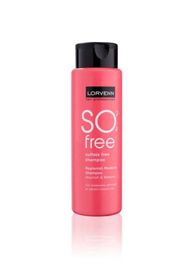 Lorvenn sulfate free shampoo for weak and damaged hair 300ml