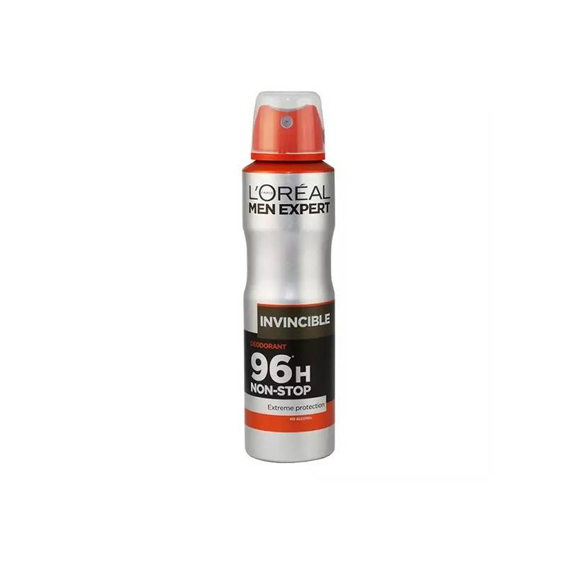 L'oreal men expert invicible deodorant spray 150ml, , medium image number null