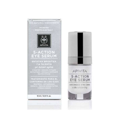 Apivita 5 - action eye serum x 15ml