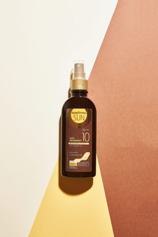 Sun tanning oil SPF10, , medium image number null