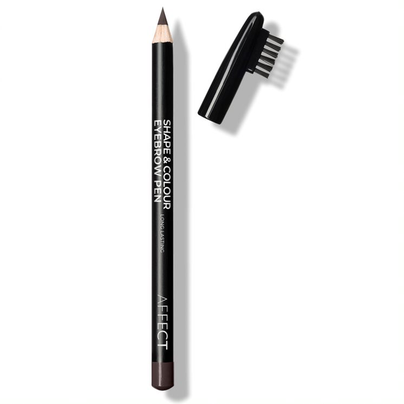 Shape&colour eyebrow pen - rich brown, , medium image number null