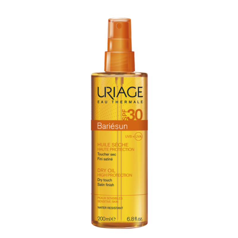 Uriage bariesun SPF30 dry oil spray 200ml, , medium image number null