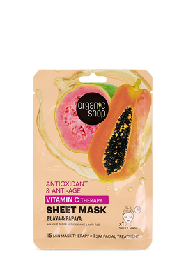Organic shop vitamin c therapy sheet mask