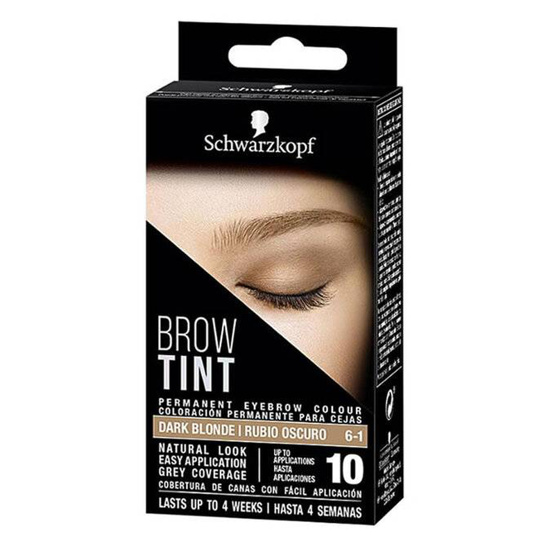 Schwarzkopf brow tint dark blonde 10 applications, , medium image number null