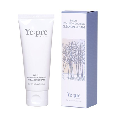 Yepre birch hyaluron calming cleansing foam