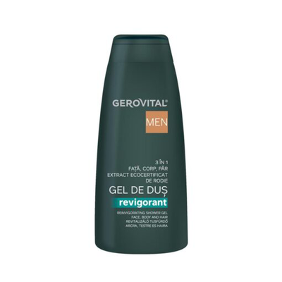 Shower reinvigorating gel 3 in 1