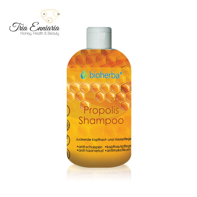 Propolis shampoo, 200 ml, bioherba, , medium image number null