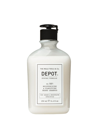 Depot no. 501 moisturizing & clarifying beard shampoo 250ml