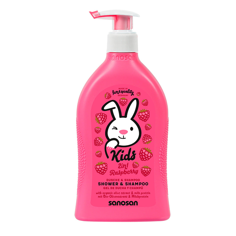 Sanosan kids shower & shampoo raspberry, , medium image number null