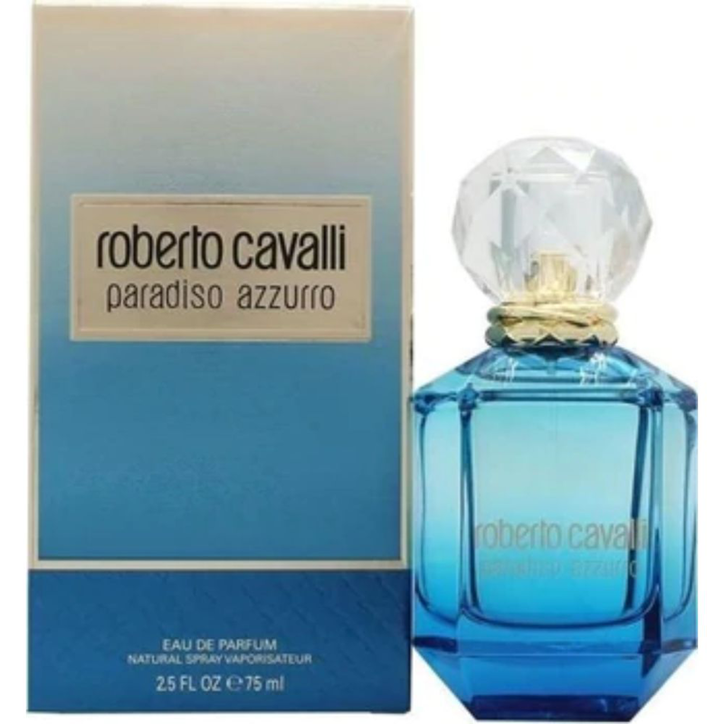 Roberto Cavalli paradiso azzurro eau de parfum 75ml, , medium image number null