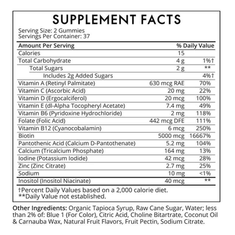 Sugarbear hair vitamin gummies, , medium image number null