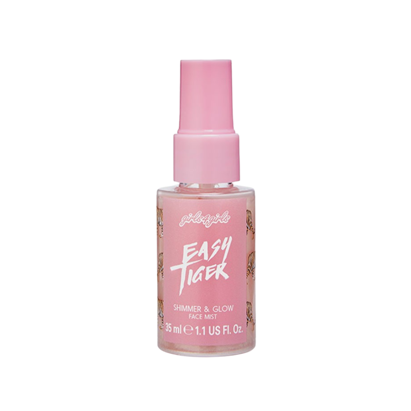 Girls4girls easy tiger shimmer&glow face mist 35ml, , medium image number null