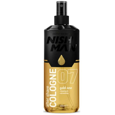 Nishman after shave cologne 07 gold one 400 ml