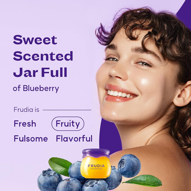 Frudia blueberry honey lip balm hydrating, , medium image number null