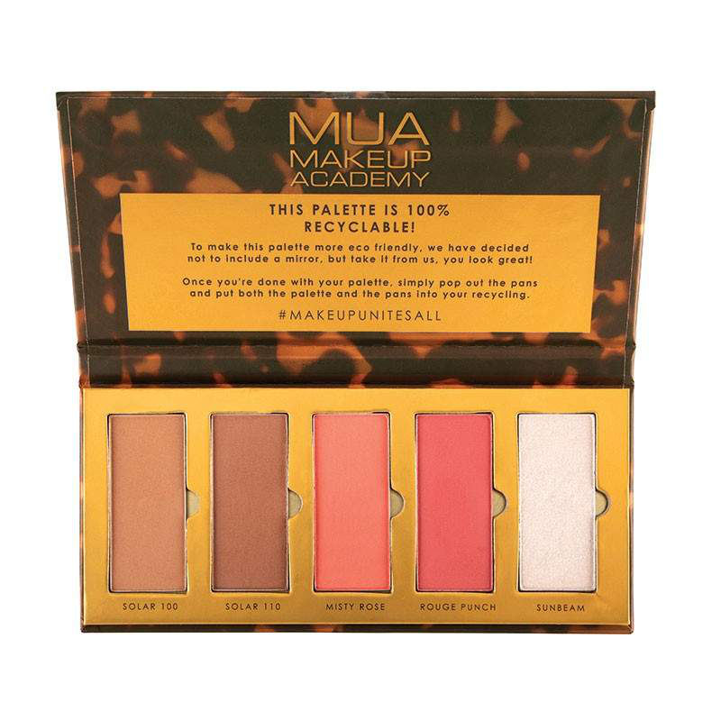 Mua face palette golden hour, , medium image number null