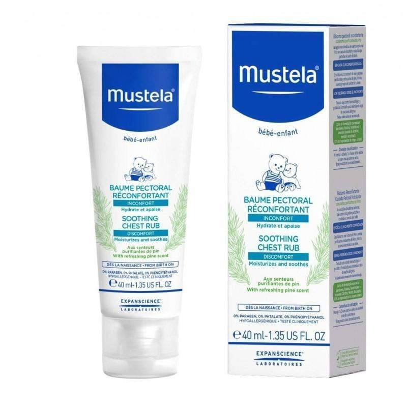 Mustela soothing chest rub 40ml, , medium image number null