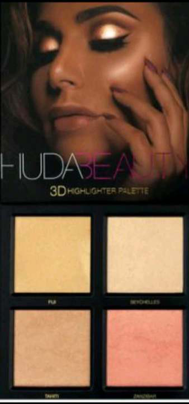 Huda beauty 3d highlighter palette, , medium image number null