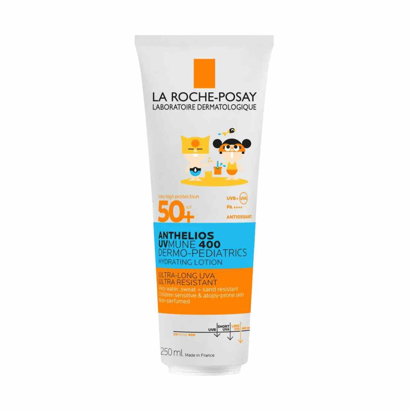 La roche posay anthelios uvmune 400 dermo pediatrics lotion SPF50+ x 250ml, , medium image number null