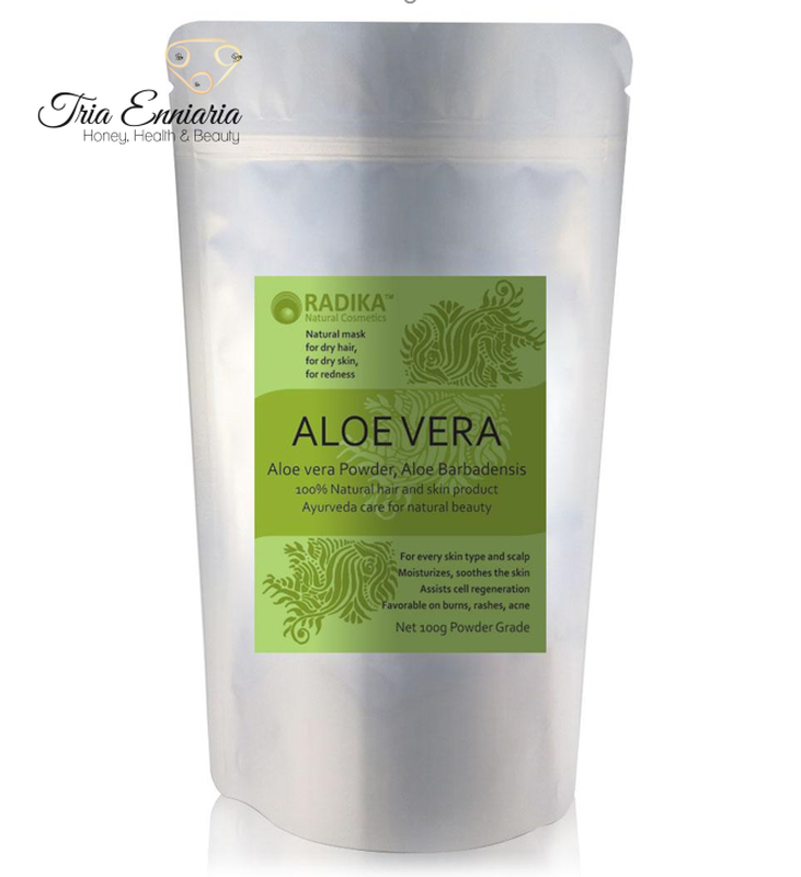 Aloe vera natural powder, 100 g, radika, , medium image number null