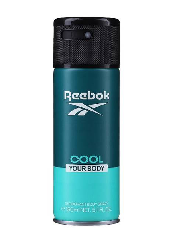 Reebok cool your body deodorant body spray men 150ml, , medium image number null