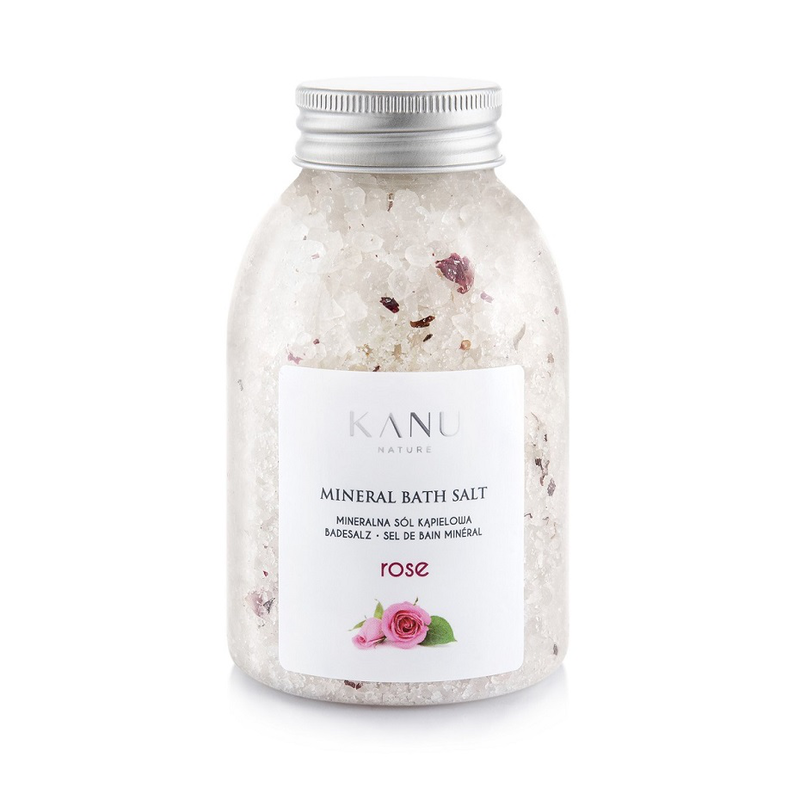 Kanu mineral bath salt rose 350gr, , medium image number null