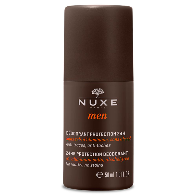 Nuxe men deodorant 24hr protection 50ml, , medium image number null