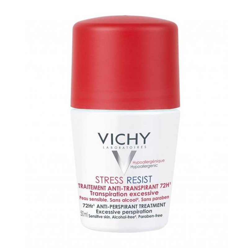 Vichy strees resist deodorant roll on, 72hours antiperspirant treatment 50ml, , medium image number null