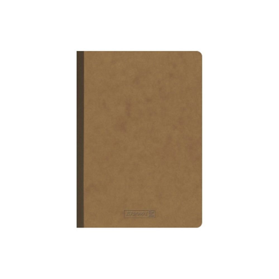 Notebook a5 squared ,90 gr. Premium brown