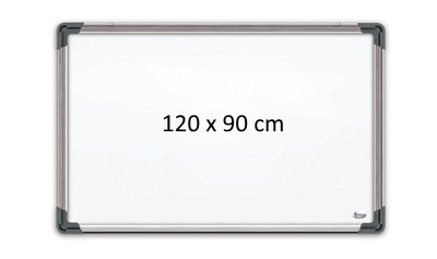 Whiteboard magnetic 120x90