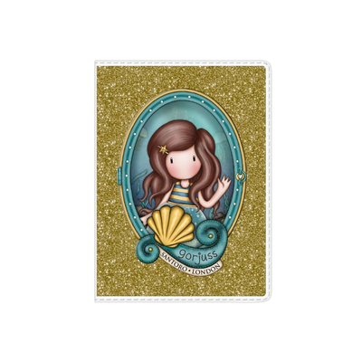 Gorjuss - mini glitter notebook - deep secrets