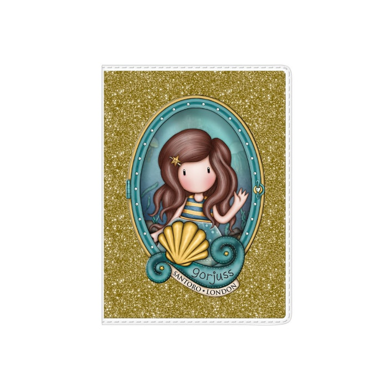 Gorjuss - mini glitter notebook - deep secrets, , medium image number null